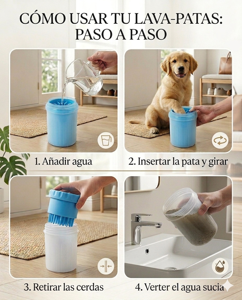 Limpiador de patas