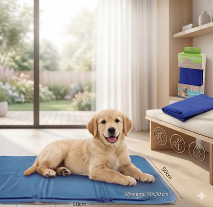 Alfombra refrescante para mascotas