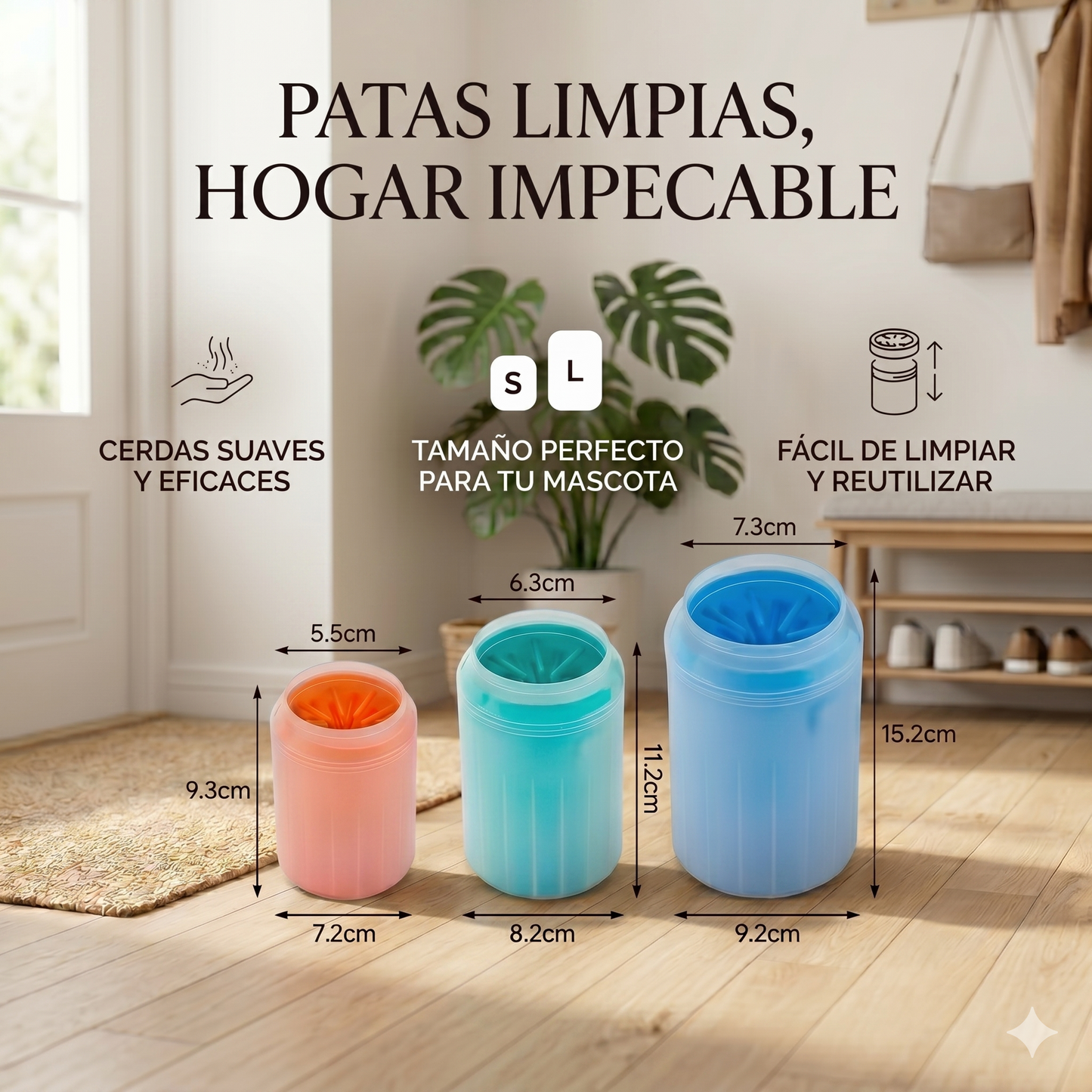 Limpiador de patas