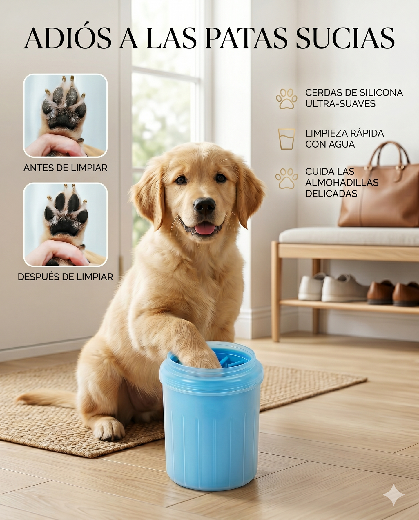 Limpiador de patas