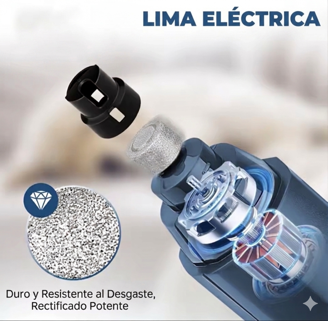 Lima de Uñas Recargable USB