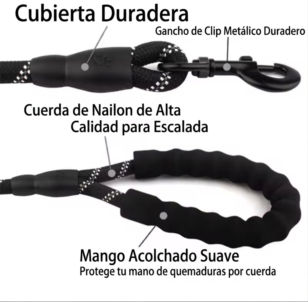 Correa reflectante